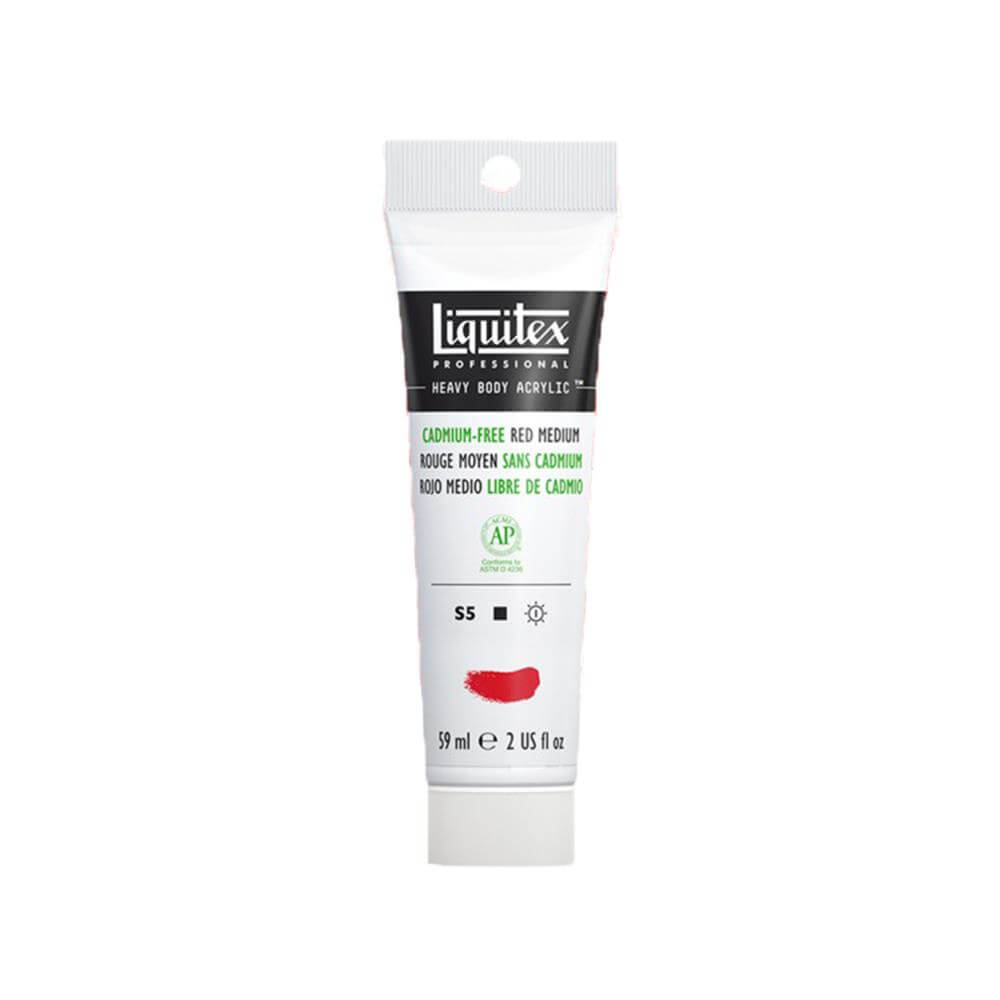 Liquitex Cadmium Free Acrylic Heavy Body Paint 59ml Assorted